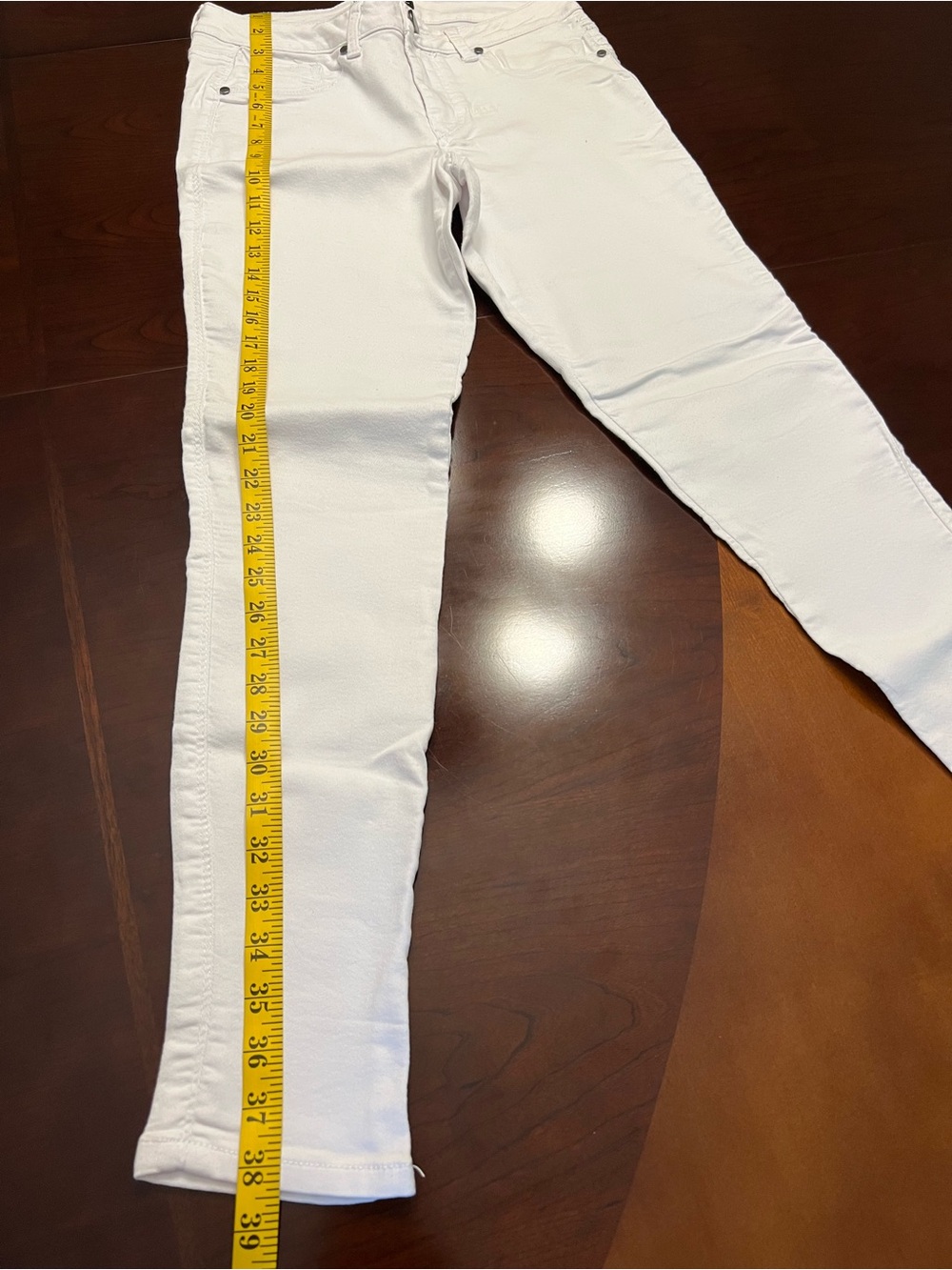 1822 Denim White Slim Jeans